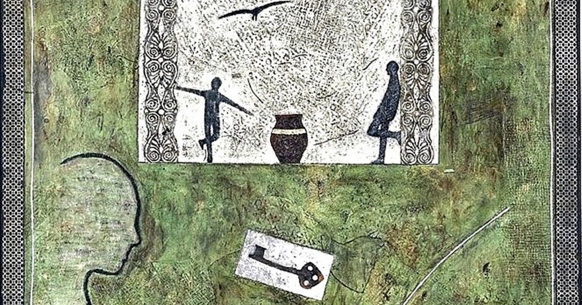 The Key, original Painting created by the artist Art Gartner Israel