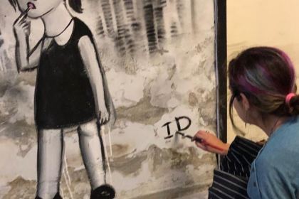 Imaginary ducks סיורי גרפיטי בת"א מאת אנה קוגן - TLVNIGHTS