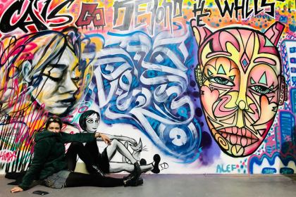 BEUPND THE WALLS סיורי אמנות רחוב בתל אביב מאת ביונד דה וולס -TLVNIGHTS