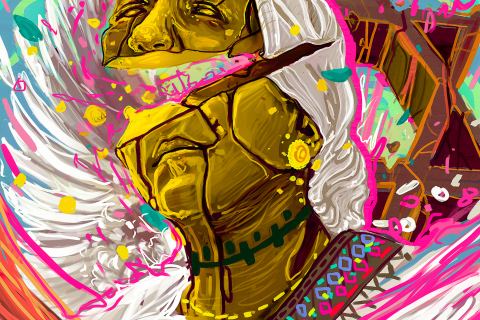 mother pain © Shimon Wanda mother pain, Painting by Shimon Wanda