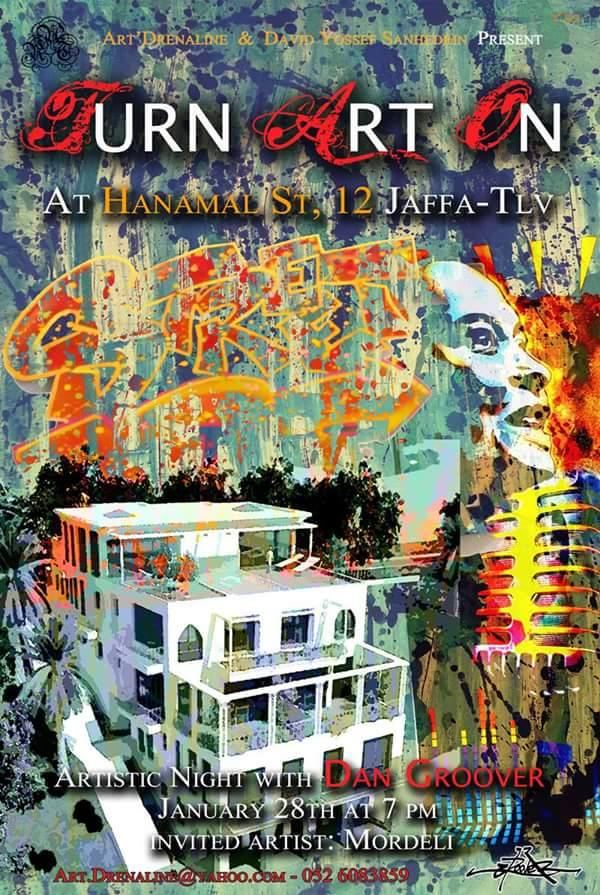 "Turn Art On" - Artistic Night Event with Dan Groover