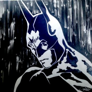 Batman, Painting by Dan Groover