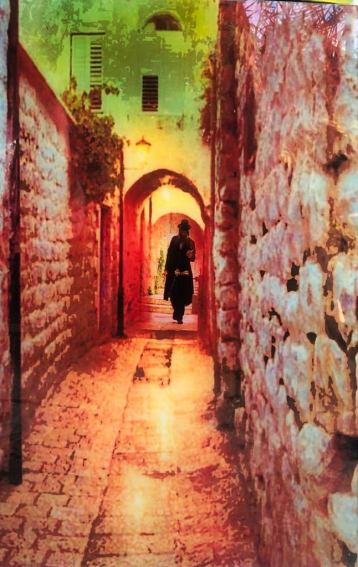 Jerusalem Old City , Painting by Dan Groover