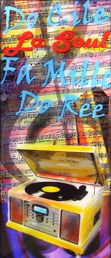 La Soul Famille, Painting by Dan Groover