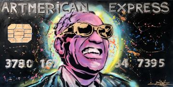 Artmerican Express, Painting by Dan Groover