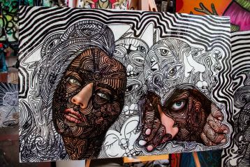 Take a look, Painting by Monkey RMG