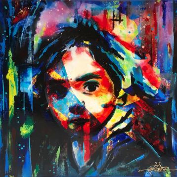 Childhood Innocence, Painting by Dan Groover