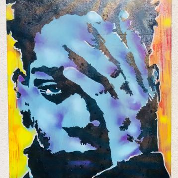 Basquiat 2019, Painting by Dan Groover