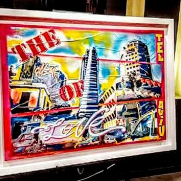 City of Love, Painting by Dan Groover