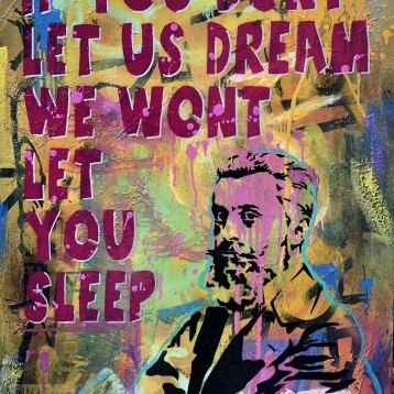 Let Us Dream , Painting by Dan Groover