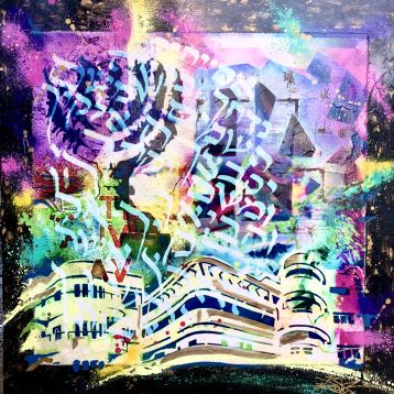 Israel through Time , Painting by Dan Groover