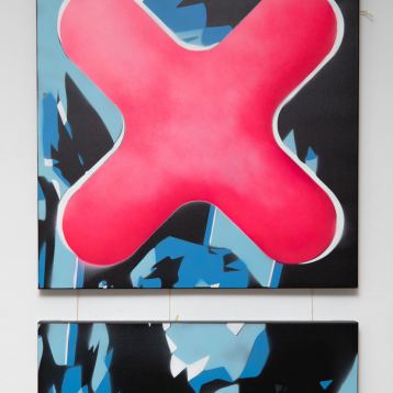 Half skull © Revzzz Half skull, Painting by Revzzz