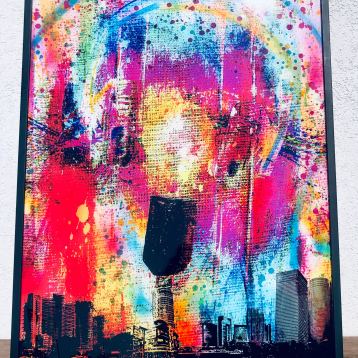 Listen to your Soul TLV, Painting by Dan Groover