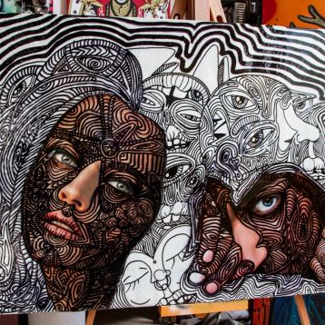 Take a look, Painting by Monkey RMG