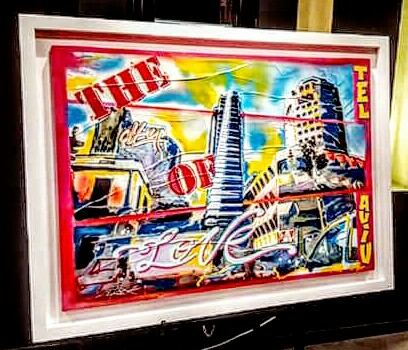 City of Love, Painting by Dan Groover