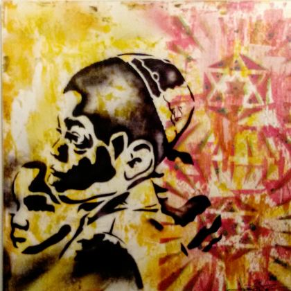 Black Child, Painting by Dan Groover