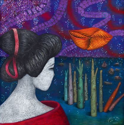 Zen-A, Painting by Tami Gutman