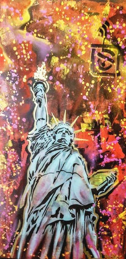 Soul Liberty, Painting by Dan Groover