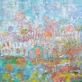 Quiet Jerusalem © Orli Ziv Quiet Jerusalem , Peinture by Orli Ziv