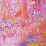 Pinky Jerusalem © Orli Ziv Pinky Jerusalem, Peinture by Orli Ziv