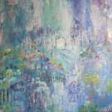 Jerusalem variation 331 © Orli Ziv Jerusalem variation 331, Painting by Orli Ziv