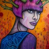 Mother of the woods © Monkey RMG Mother of the woods, Painting by Monkey RMG